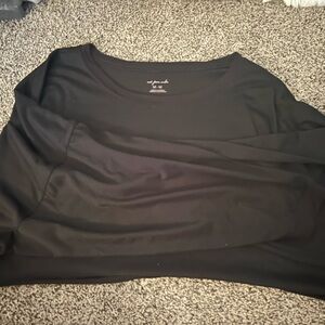urban outfitters cropped long sleeve